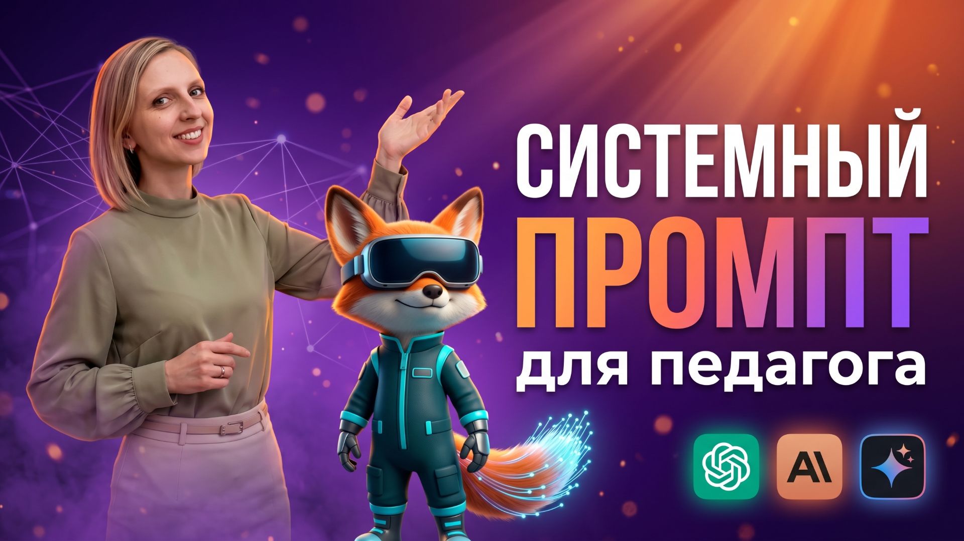 Системный промпт для педагога: что это и куда вставлять в ChatGPT, Claude, Gemini
