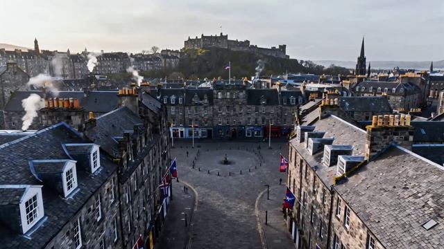 Эпические шотландские волынки и боевые барабаны.