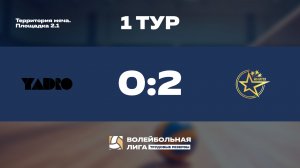 Обзор | 1 тур | YADRO (Ж) - НИИПХ (Ж)
