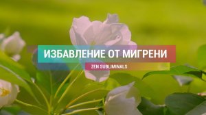 Исцеление от мигрени, головной боли, ВСД, панических атак | Саблиминал