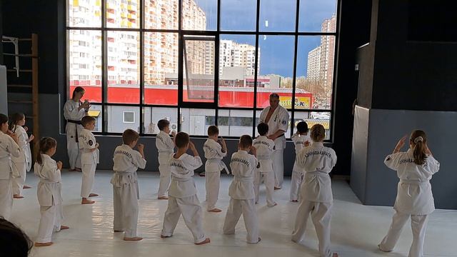 Первая сдача на пояс