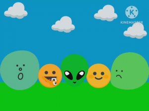 Заставка Смайлик, но это заставка Лунтик