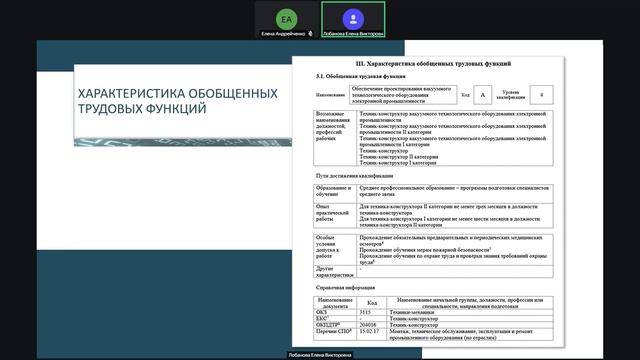 Вебинар ВНИИ труда «Применение профессиональных стандартов в организациях» - 26.03.2026