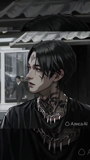 Д.М. в стиле аниме