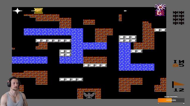 Battle City  Famicom & Game Boy  1985 г.  Уровень 12