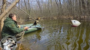 И ПОЧЕМУ Я РАНЬШЕ НА ЭТО НЕ ЛОВИЛ! ПРОСТАЯ, НО ОЧЕНЬ УЛОВИСТАЯ! Рыбалка весной.