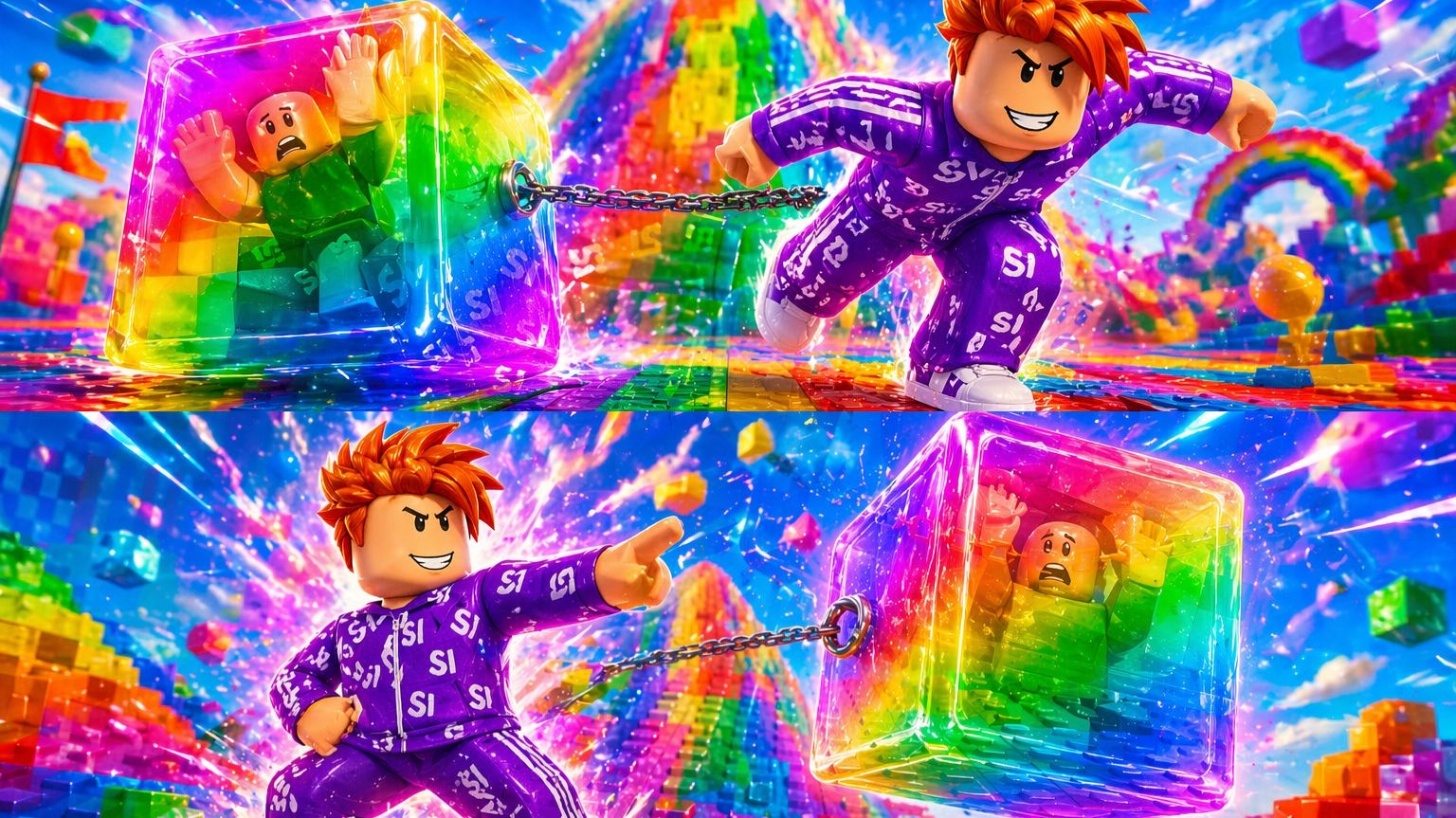 МНЕ ВЫПАЛ СЕКРЕТНЫЙ ПРЕДМЕТ! 943 823 ЛАКИ БЛОКА В РОБЛОКС 💎