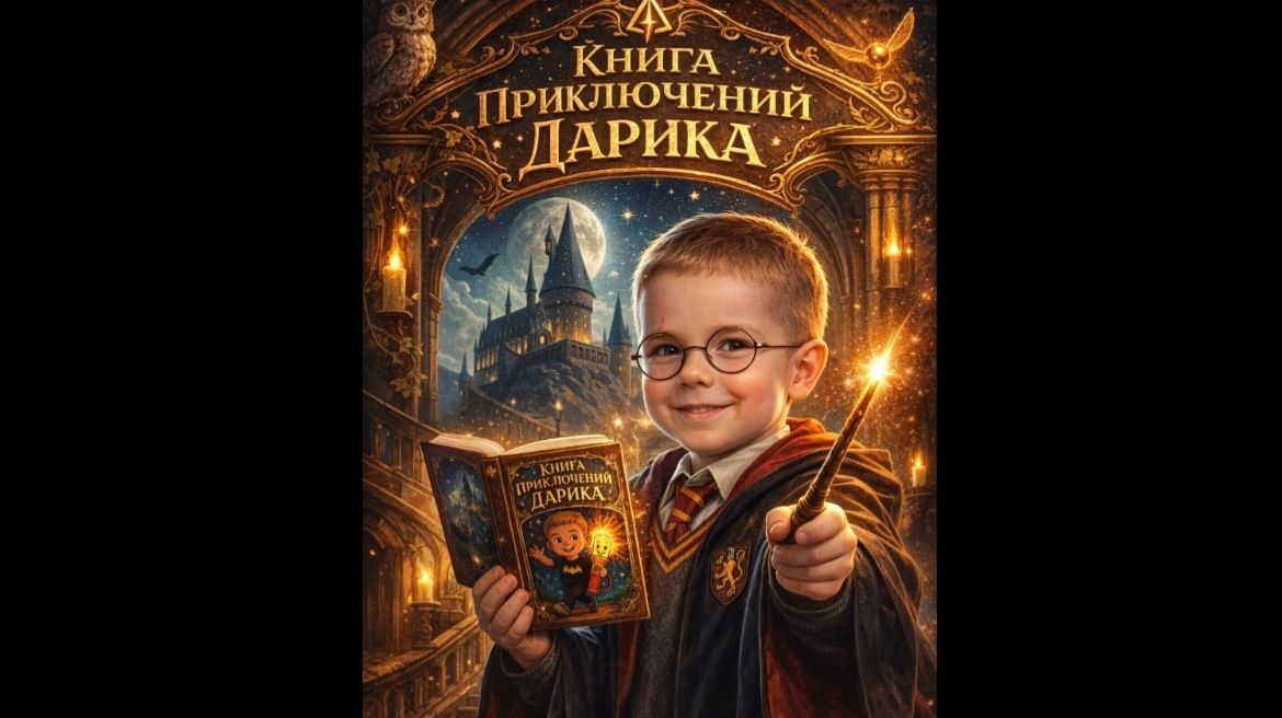 Книга Приключений Дарика фонарика от мамы и папы