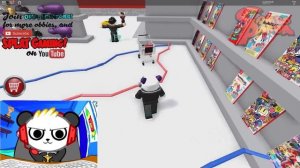 Roblox Escape from Grocery Store GIANT FOOD Let's Play with Combo Panda