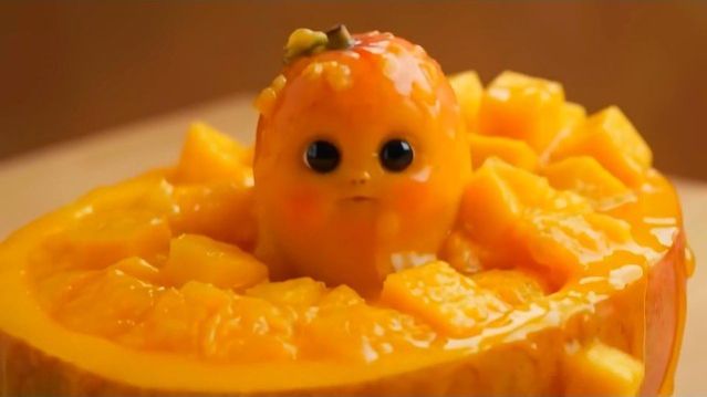 Милые или жуткие? Искусственный интеллект в виде фруктовых младенцев и мягкие фруктовые кровати