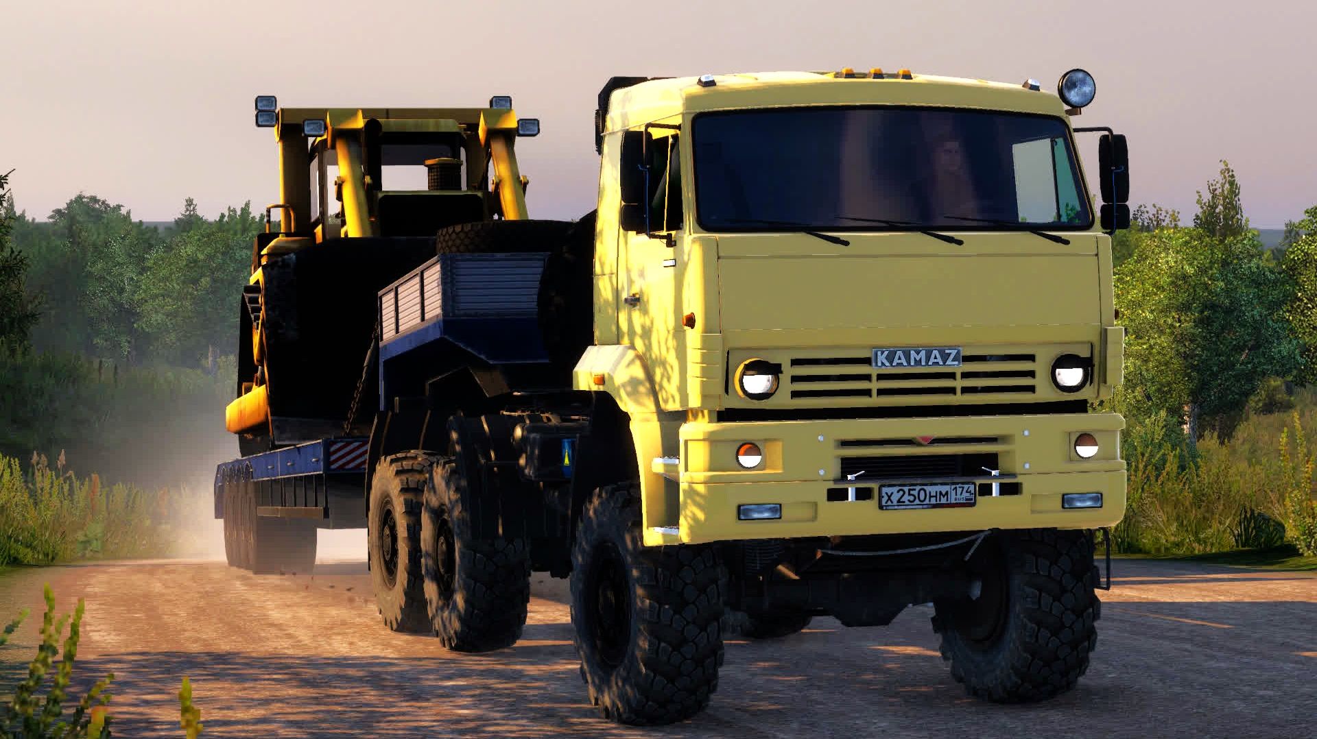 635 / ETS2 1.53 / Суровая Россия Забайкалье 