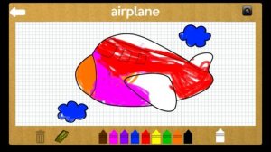 Раскраска 🖍️ Самолёт ✈️ Видео для детей