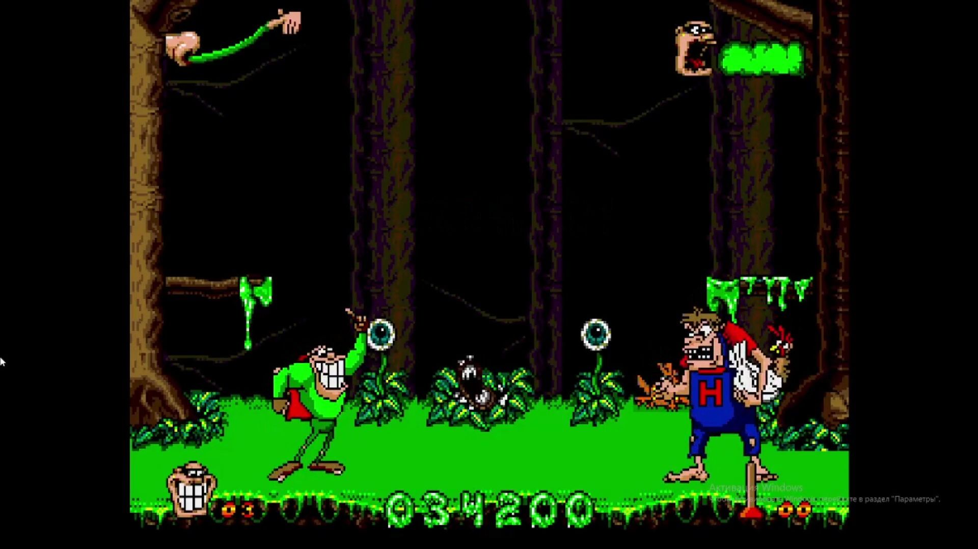 Бугермен. Первый бос. Деревенщина!