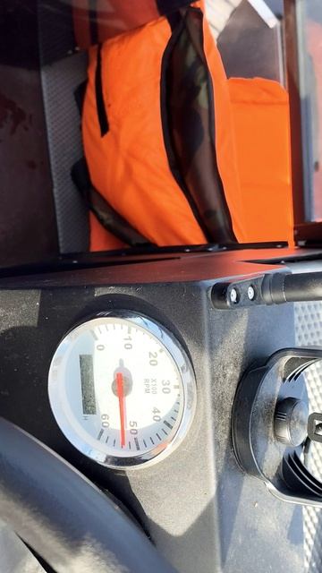 Первый выезд 2026, замер скорости.