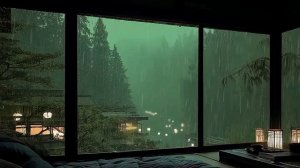 Дождь в лесу | Шум дождя для сна 1 час | Сильный дождь — глубокий сон | Дождь для расслабления