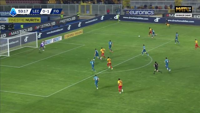 Лечче - Фиорентина. Голы и лучшие моменты (видео). Чемпионат Италии. Футбол