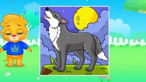 Детский развивающий и познавательный мультфильм, пазлы.