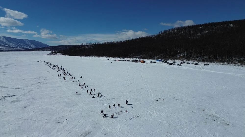 #Рыбалка в Бурятии. #Лёд Баунта. #Северная лунка 2026. #28марта