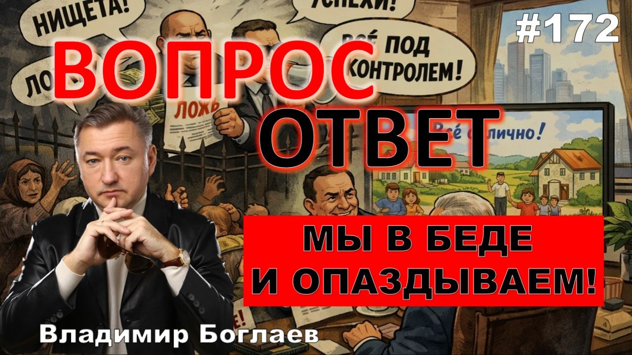 Владимир Боглаев:/НИГМАТУЛИН НА МЭФ/РУКОВОДСТВО СТРАНЫ НЕ СЛЫШИТ? Вопрос-ответ, выпуск 172.