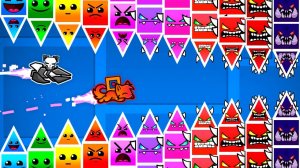 🍿 Гонка на ЛЕСТНИЦЕ СЛОЖНОСТЕЙ в Geometry Dash  #Maffaka