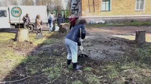 Новомосковцы приняли активное участие в общеобластном субботнике