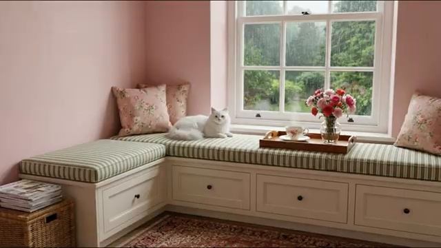 Загляните в этот сказочный розовый английский коттедж