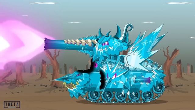 The World Of Fire Tank Vs Ice Tank Ice M270 Vs Fire M270 Cartoons About Tanks