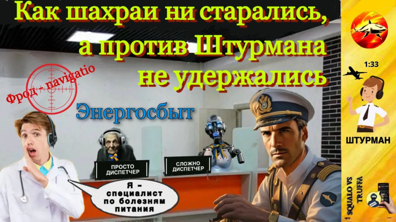 Телефонное мошенничество. Автор - Штурман