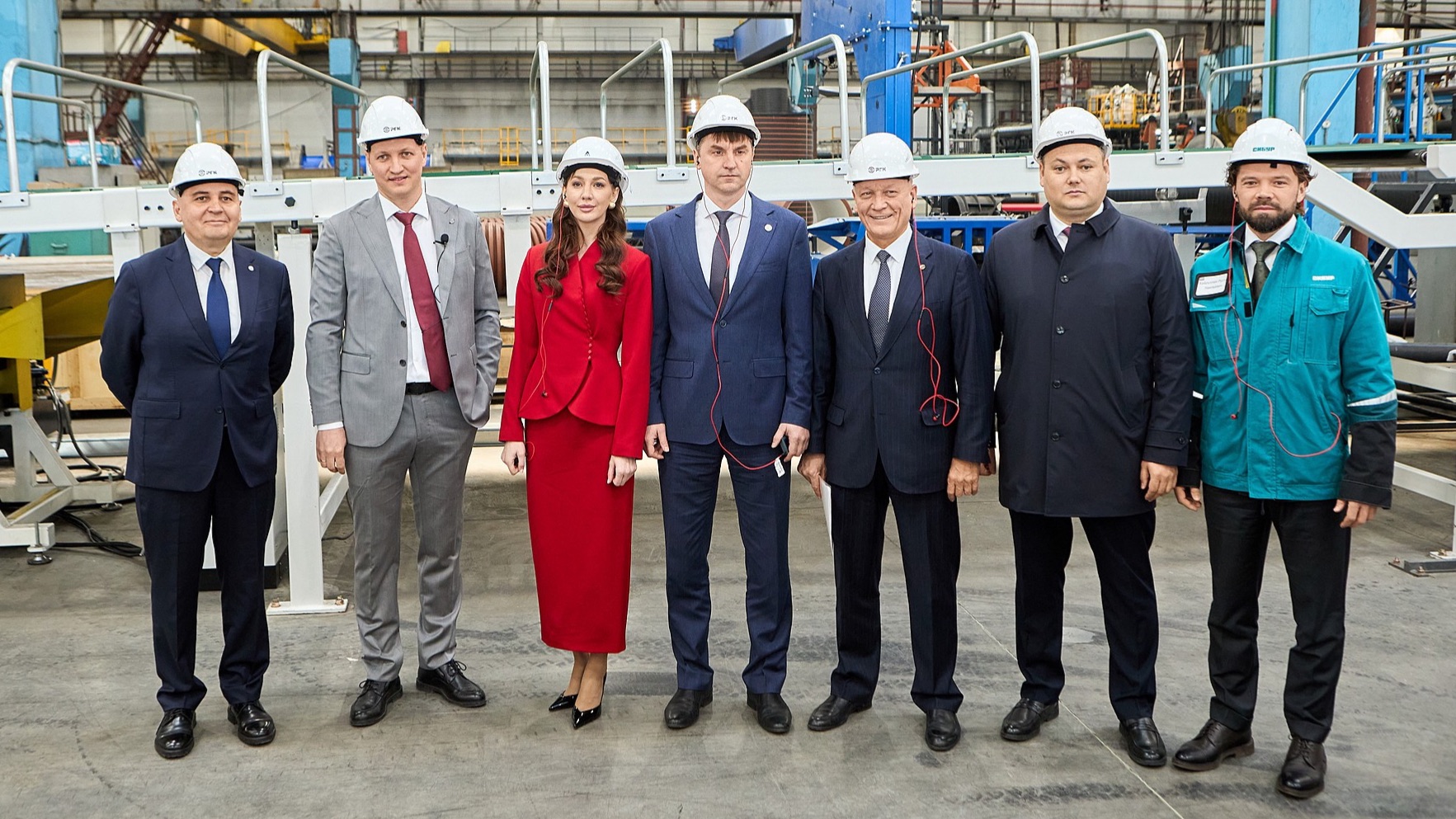 Торжественный запуск производства полимерного анкерного листа и НПВХ-профиля