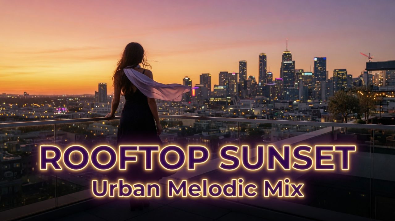 🌆 Rooftop Sunset | Городской закат в ритме мелодик-хауса