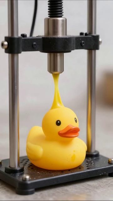 Веселая уточка под прессом: удивительное видео! #укрепление #пресс #развлечение