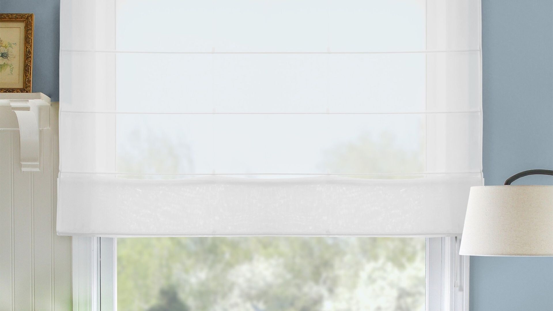 Штора римская Коллекция: Solito белая