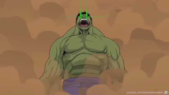 HULK Vs. SAITAMA Animation (Full Version) -Taming The Beast