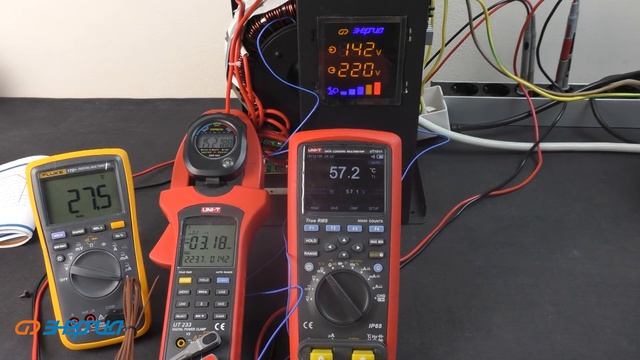 Тестирование стабилизатора напряжения ЭНЕРГИЯ Voltron 5000 часть 2