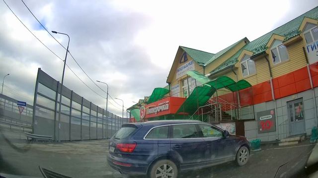 🚗 Движение по посёлку Боровский | 70mai Dash Cam Pro