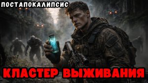 АУДИОКНИГА ПОЛНАЯ: КЛАСТЕР ВЫЖИВАНИЯ. ПОСТАПОКАЛИПСИС