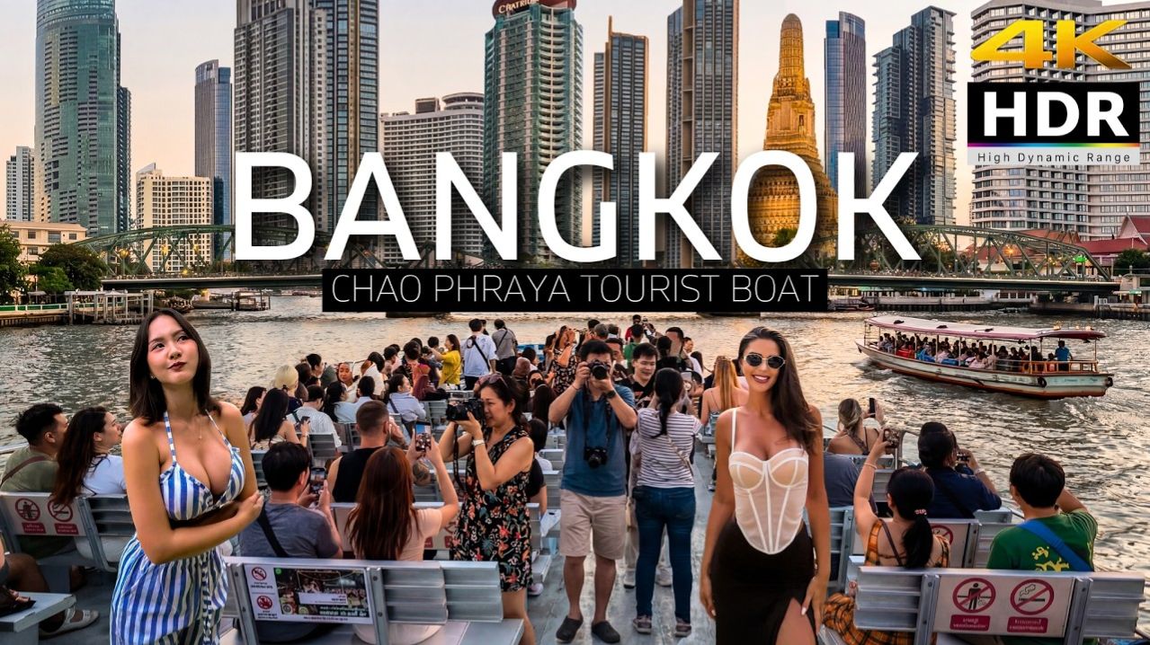 Это ЛУЧШИЙ способ увидеть Бангкок! Туристический катер Chao Phraya всего за 1$ | Таиланд, 2026