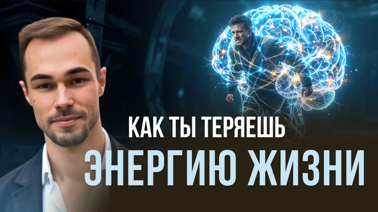 Как остановить потерю энергии | Причины апатии, хронической усталости | Жизненная сила #психология