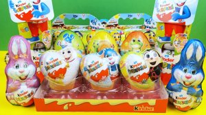😱 Много киндеров и сладостей! 🐰 Киндер Сюрпризы и шоколад! Что внутри?
