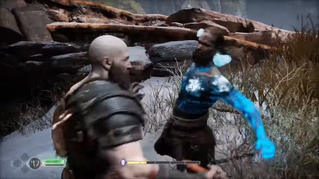 Кратос против Бальдра.