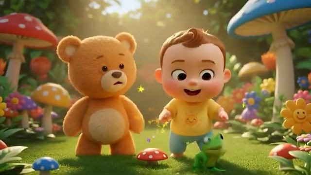 Мишка  покружись песенка для детей! Мультфильм для детей 2026