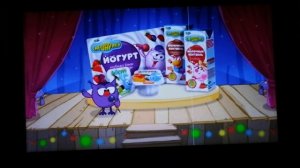 Открытие DVD - Диска "Смешарики" Лучшие серии 4