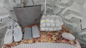 DIY.Начала вязать платье// купила к платью сумку