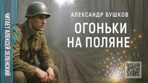 Александр Бушков  «Огоньки на поляне»  читает Алексей Зеленский