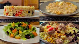 Не Хуже Плова, Но Гораздо Полезнее! Плюс правильная Овсяная Каша И Нарядный Салат! Рецепты ПП.