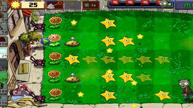 Растения против Зомби Звёздный пазл