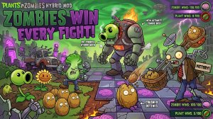Зомби против растений! Plants vs Zombies ПвЗ PvZ Растения против Зомби