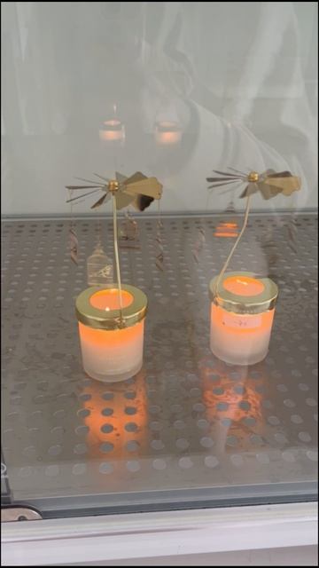 Самовращающиеся ароматические свечи