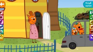 Раскраска 🖍️ Три Кота 😽 для детей