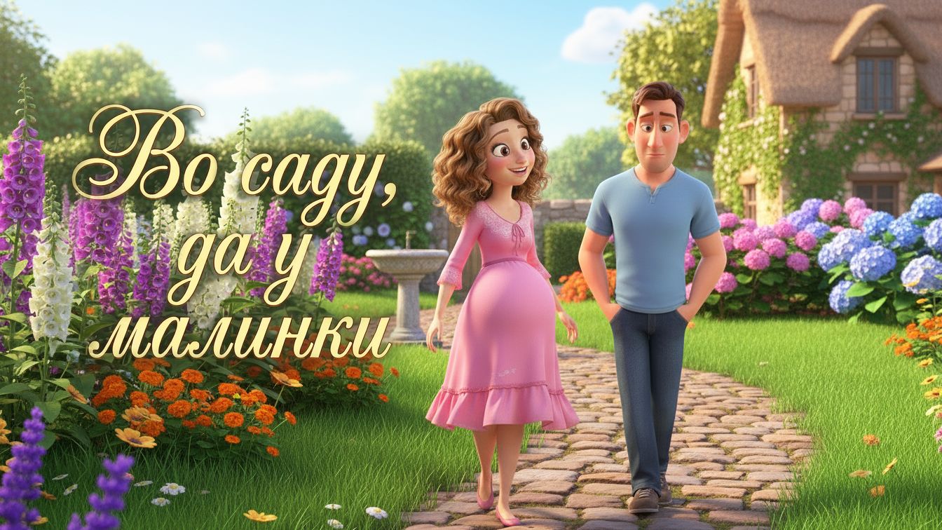 Во саду, да у малинки - Веселая песня Алекс Ч